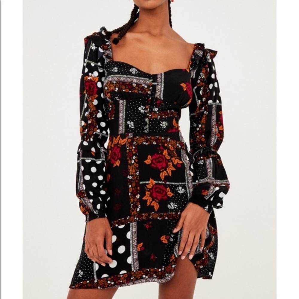 For Love & Lemons Giorgi Babydoll dress